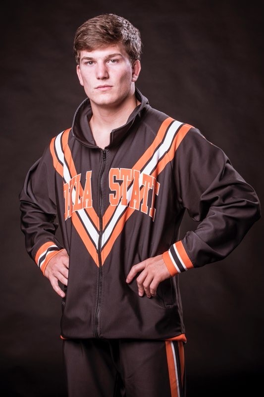 StillwaterProp3's tweet photo. Congratulations to our very own OSU Wrestler @CadeNic3, for finishing up his freshman year! #OSUWrestling #GoPokes https://t.co/GnI6XBqF7f