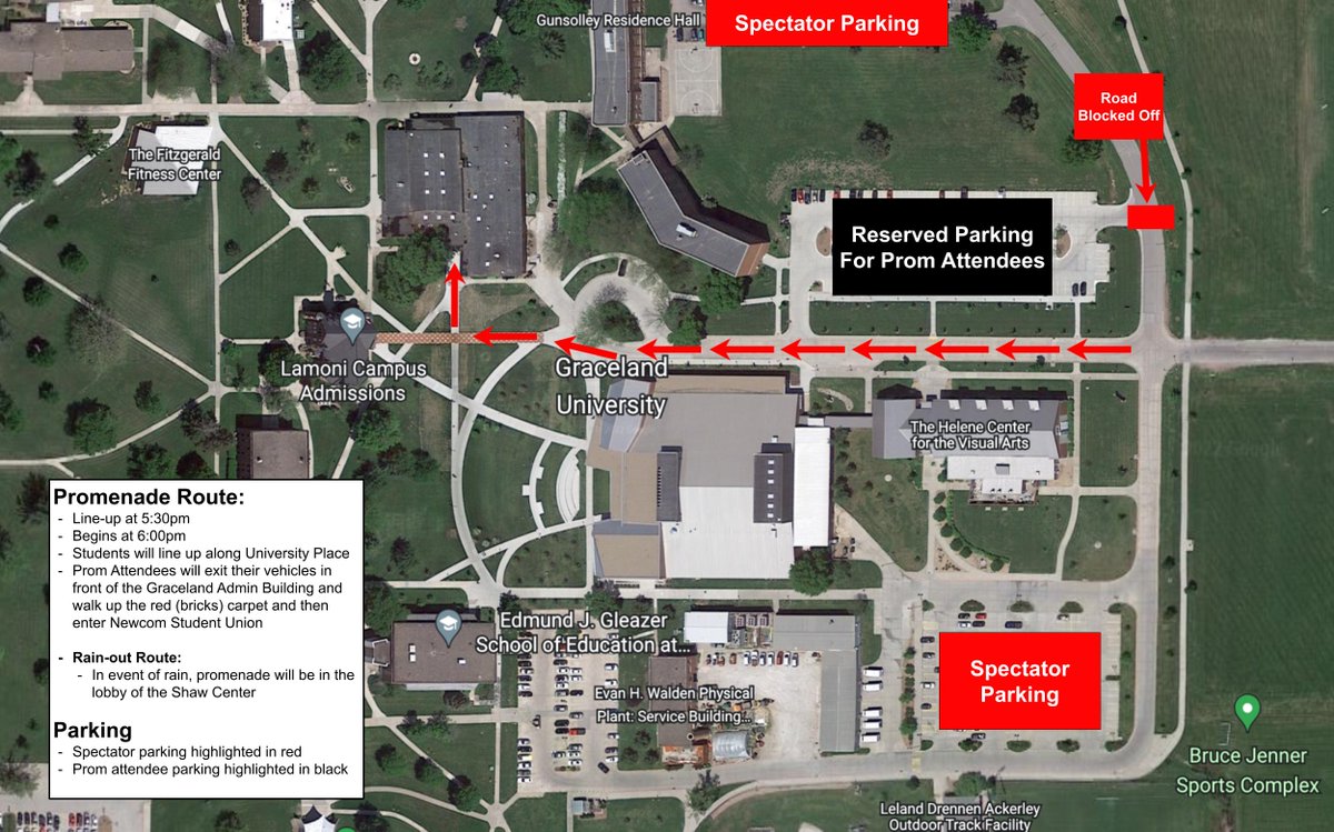 lamonidemons's tweet photo. 📣 PROMENADE ROUTE AND INFORMATION 📣
The graphic attached to this post provides details about the route promenade will take Saturday May 7.  Also highlighted are the designated parking locations for spectators and prom attendees.
#LCSDemonPRIDE #lamonidemons https://t.co/d6fM7aKEG3