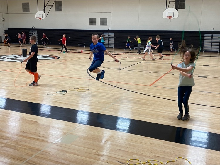MesickSchools's tweet photo. Mesick Elementary Jump-A-Thon is in full swing.  Kids are working hard and having fun! https://t.co/uejS8J1CFR