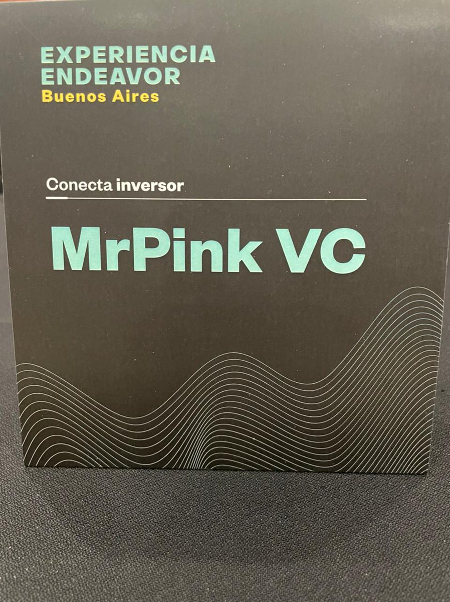 diegofgonza's tweet photo. Felices de haber participado con @MrPink_VC en el evento de @EndeavorArg y habernos reencontrado con amigos, inversores, startups y fundadores! 🚀 @EGMontesano @hernanharo https://t.co/Wlp9UiAVeF