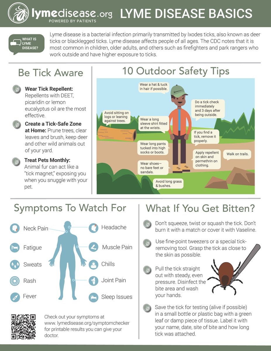 ❓Did you know...❓
A 2021 estimate (based on insurance records) suggests that each year approximately 476,000 Americans are diagnosed and treated for Lyme disease from ticks. Ticks are out in full force right now! Take a look at these safety tips! #lymedisease #ticksafe  #ticks