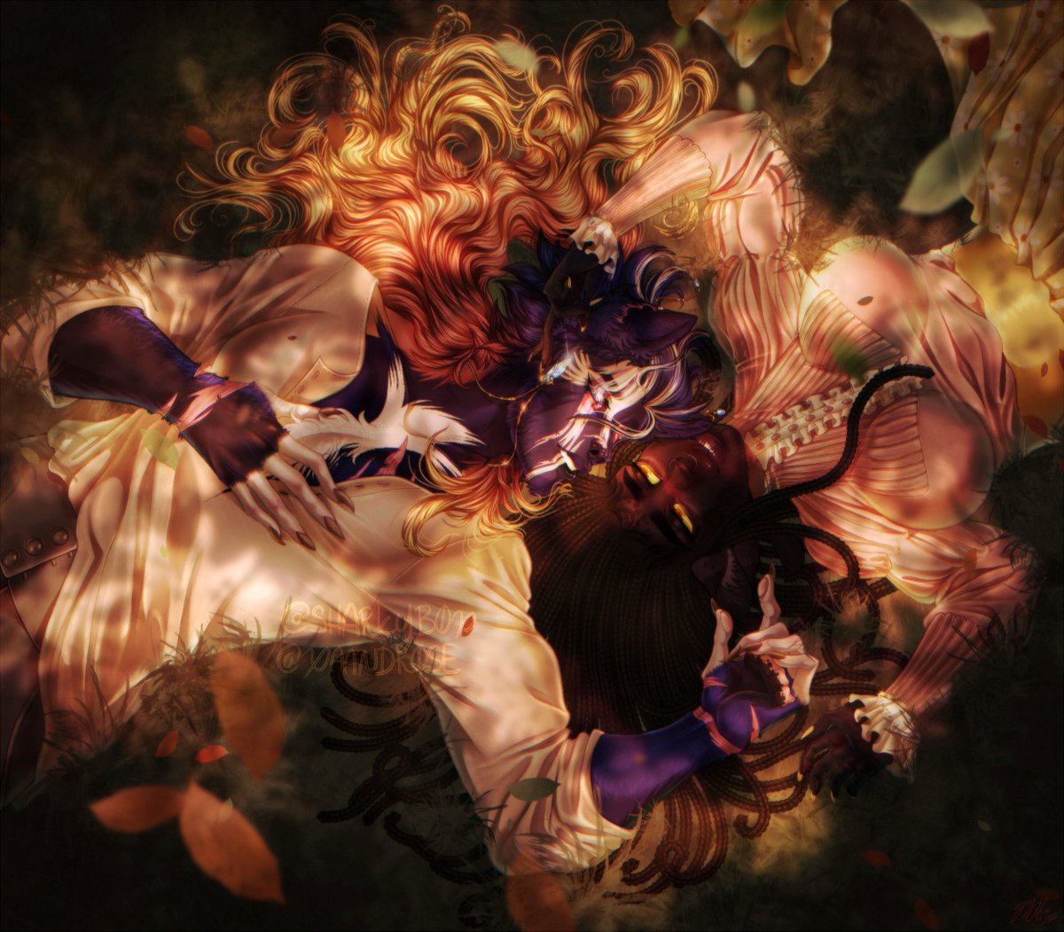 For the birthday bitch <a href="/moobloq/">❄️Dez ❄️</a> 💙💜