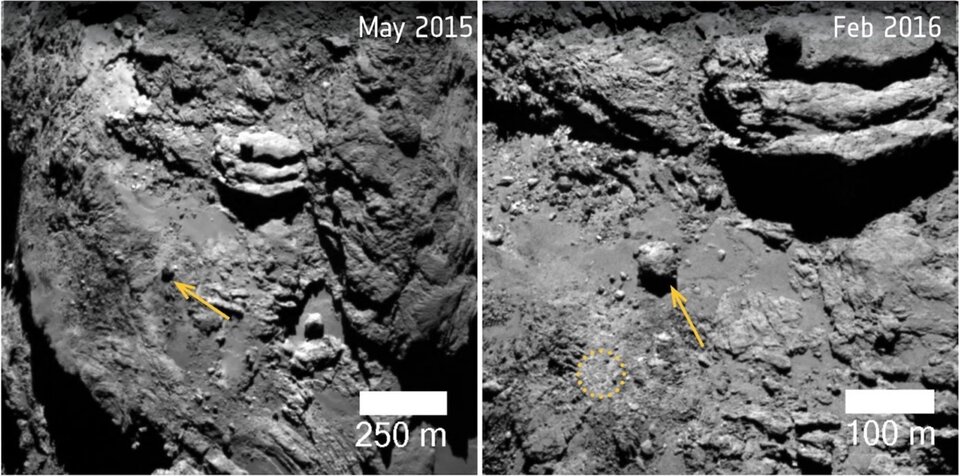 ESAesdc's tweet image. &apos;Spot the difference&apos; to help reveal @ESA_Rosetta @Rosetta_OSIRIS image secrets buff.ly/3vP2tTY at @the_zooniverse cc @ESAscience @ESAEsdc