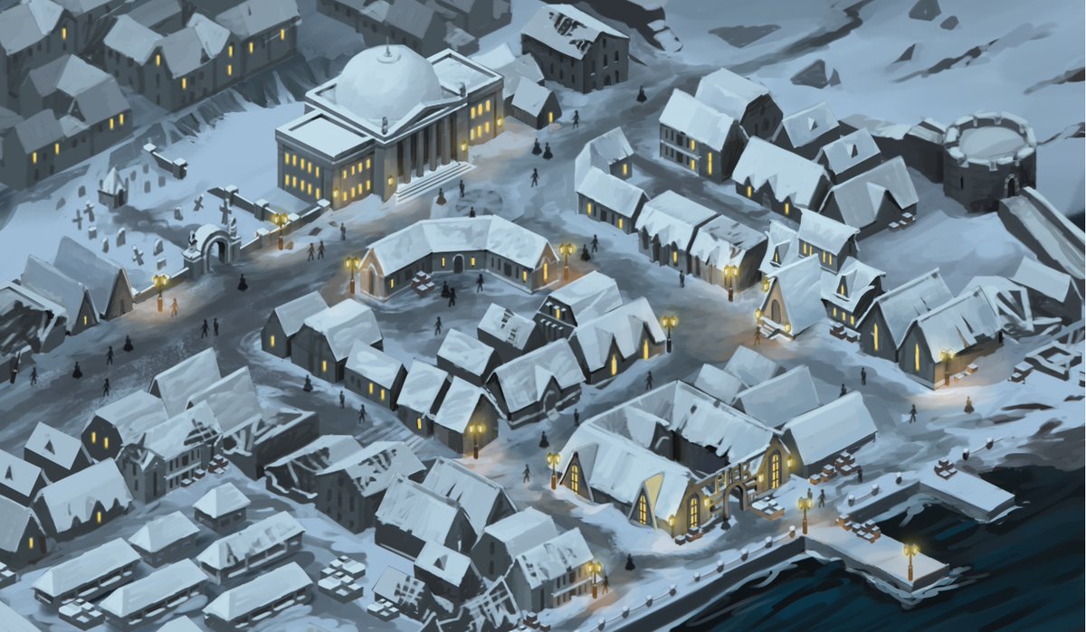 Divinheim's tweet image. We really love the concepts of the third sea. Imagine what you can do with water magic and ice!!! 
#indiedev #gamedev #gameart