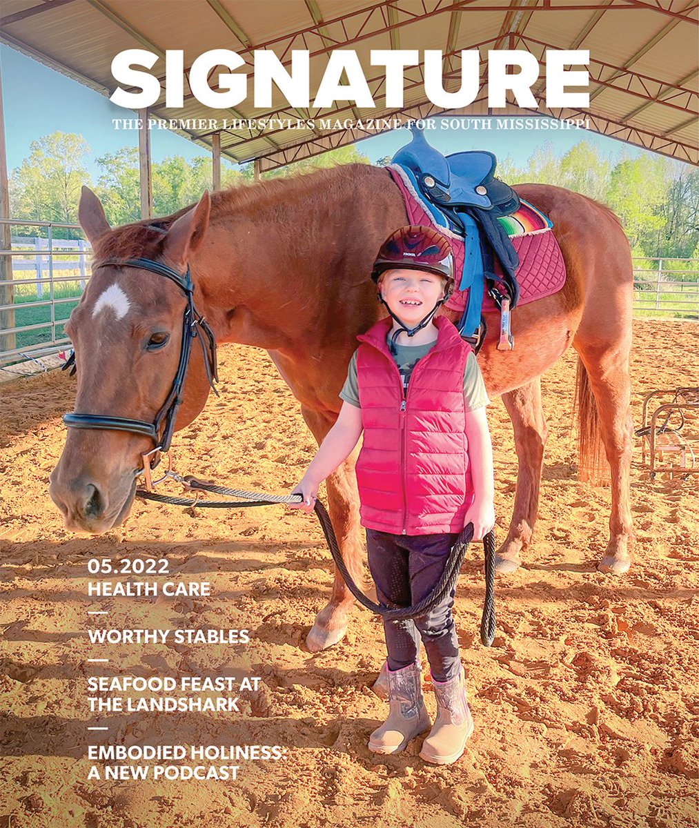 TheSignatureMag's tweet photo. Signature Magazine May 2022 features dozens of Pine Belt gems, like our cover story on Worthy Stables. Find the all on https://t.co/Cg3LfBiwhg.
#SignatureMagazine #SouthMississippi #PineBelt #shoplocal #givelocal #Hattiesburg #healthcare https://t.co/ZivwF0VQ6F