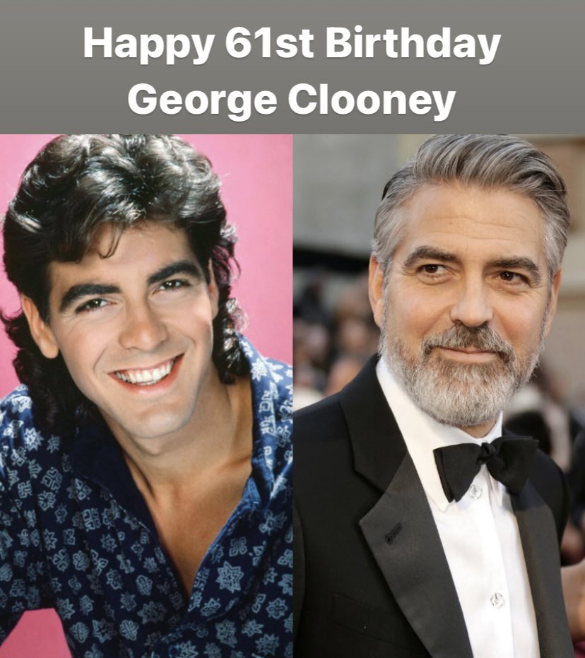 Born George Timothy Clooney on May 6th 1961 in Lexington, KY., this Actor Appeared in Over 80 Movies and TV Shows Since 1971.

#GeorgeClooney #Movies #Movie #Television #TheFactsOfLife #TheGoldenGirls #Roseanne