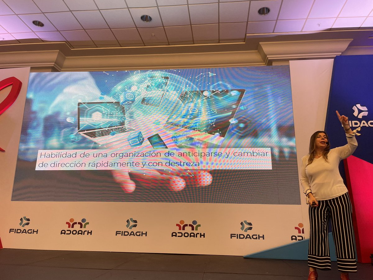 PilarJerico's tweet photo. “Business agility es una capacidad”
según @arianna_mfico @ADOARH #cigeh2022 @FIDAGHOFICIAL https://t.co/NJUpL1oUMZ