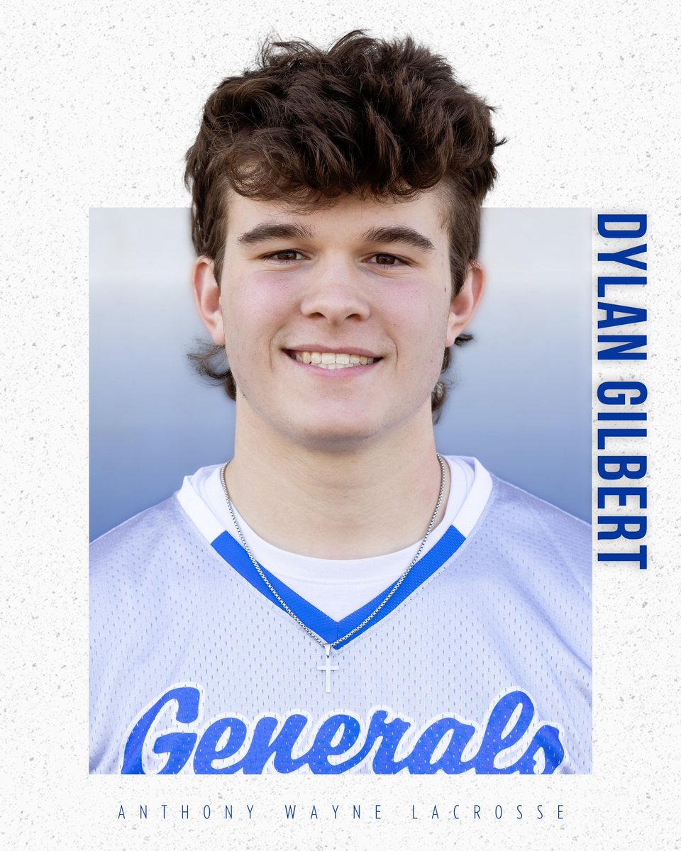 AnthonyWayneLax's tweet photo. Thank you Dylan for your dedication to the Anthony Wayne lacrosse program! https://t.co/ZZXqc44Kcc