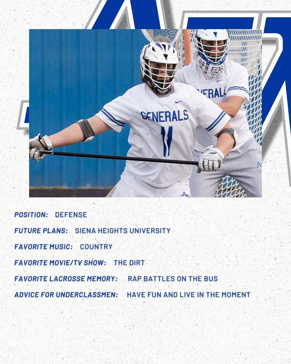 AnthonyWayneLax's tweet photo. Thank you Dylan for your dedication to the Anthony Wayne lacrosse program! https://t.co/ZZXqc44Kcc