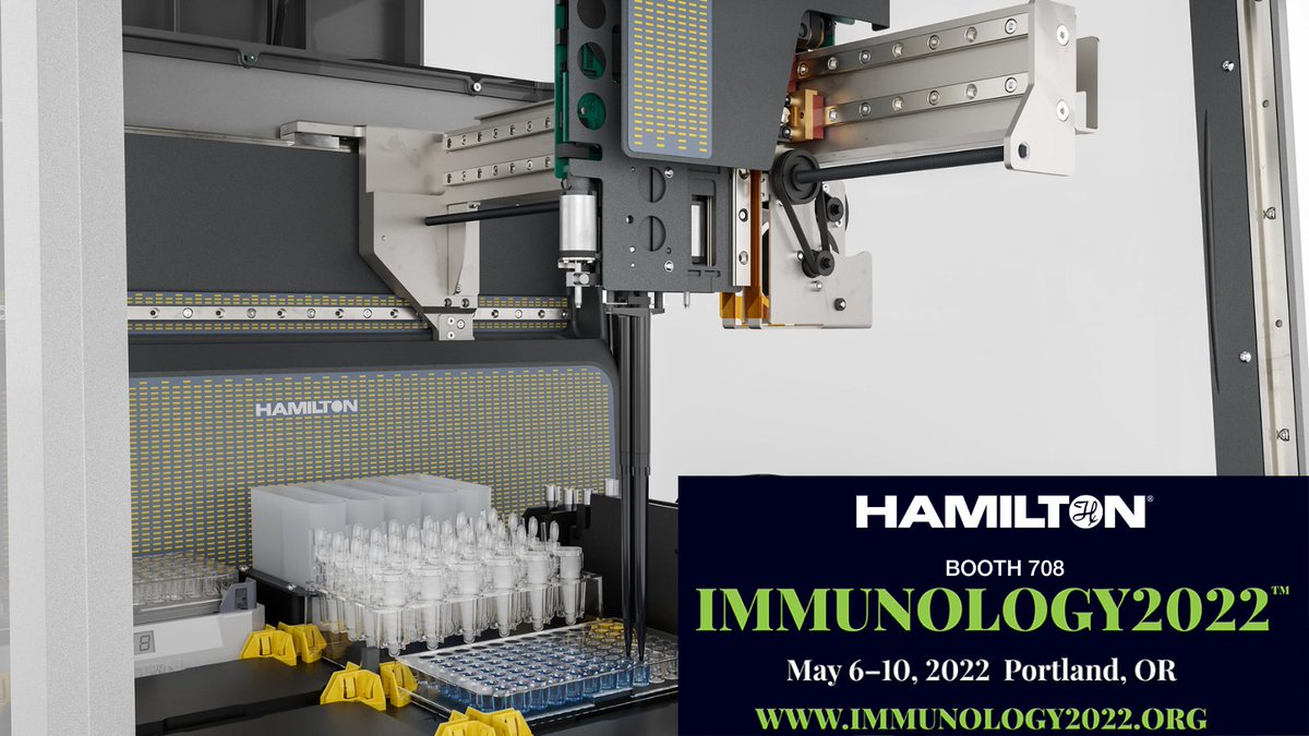 Proven results? Check. Intuitive automation? Check. Affordable? Check. See how we’re #prepared to introduce you to one of our small devices that leaves a lasting impact. Visit #Hamilton at AAI, May 6-10 to learn more at booth #708. #AAI2022 #Automation