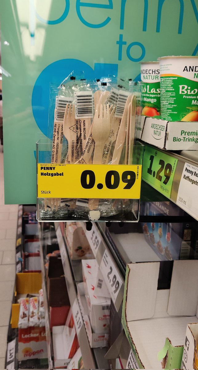 aber gut dass Einwegbesteck verboten wurde