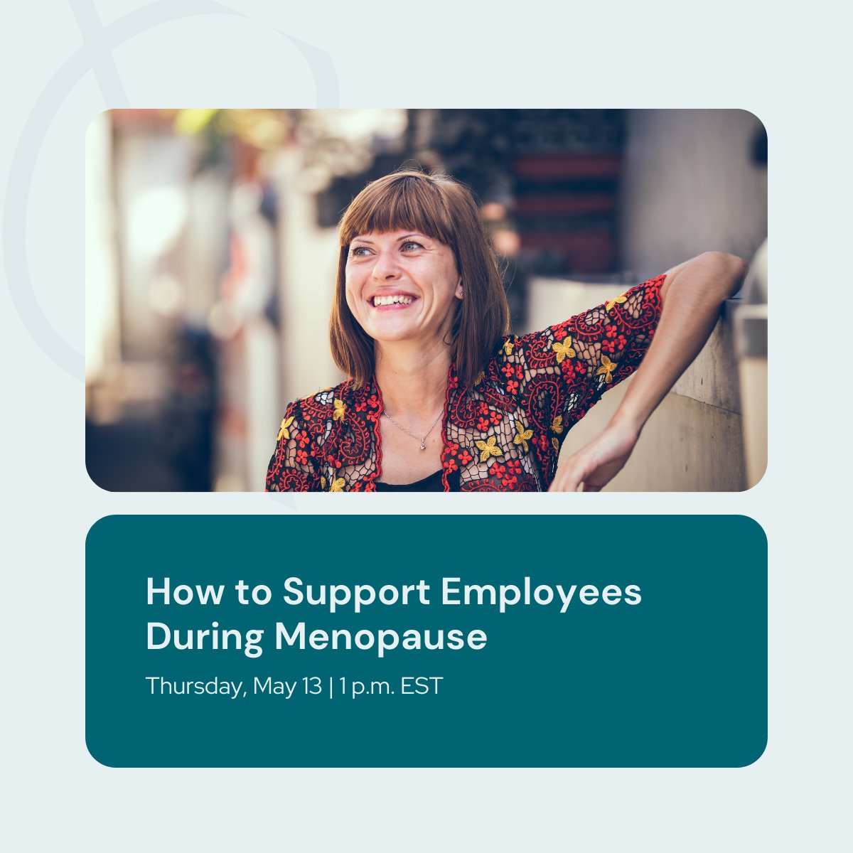 Learn how you can support your employees throughout menopause during this month's webinar with Gennev. 

Register now: hubs.la/Q019J6zQ0