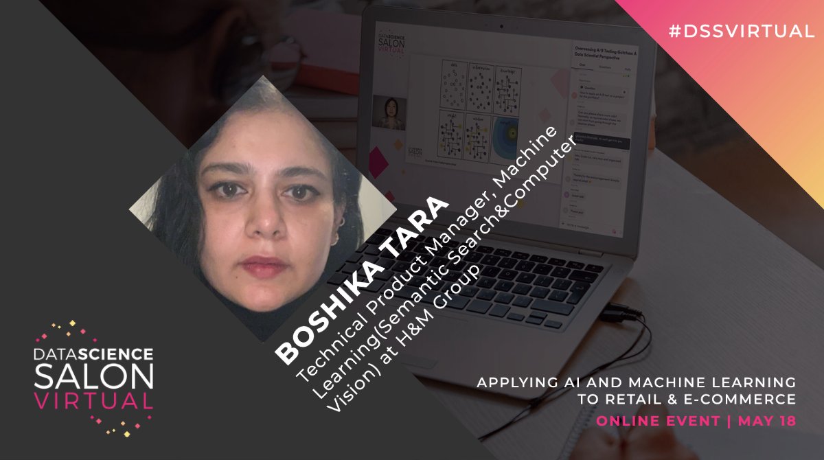 AILovesData's tweet photo. One of the speakers joining us at #DSSVirtual: Applying #AI & Machine Learning in Retail and E-Commerce on May 18th, will be Ankita Mangal, Senior Data Scientist at @ProcterGamble #DataScienceSalon #DataScience
Register for FREE: https://t.co/IdzHk6WYDt https://t.co/P5vgfMvpbI