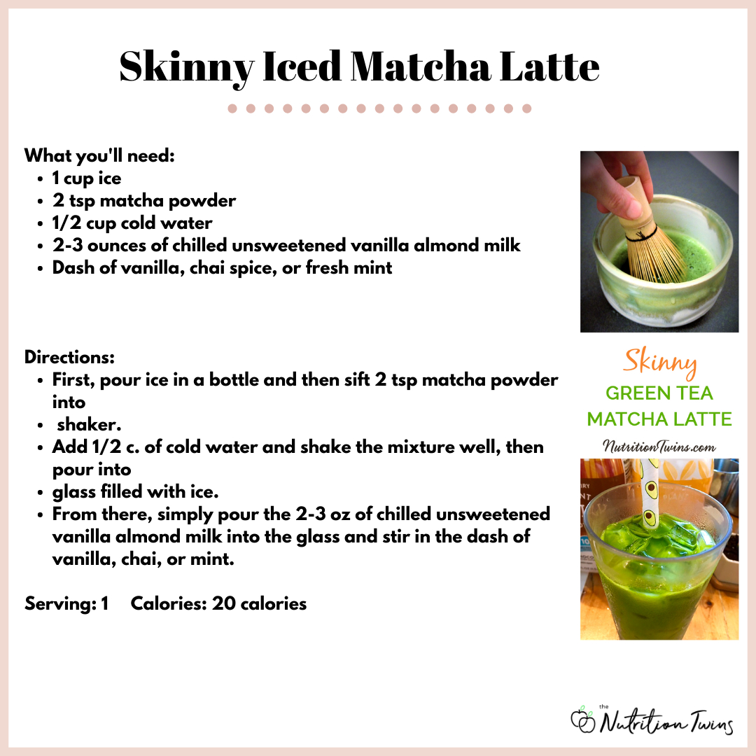 The Nutrition Twins on Twitter "Did you know matcha acts as a natural antioxidant AND studies