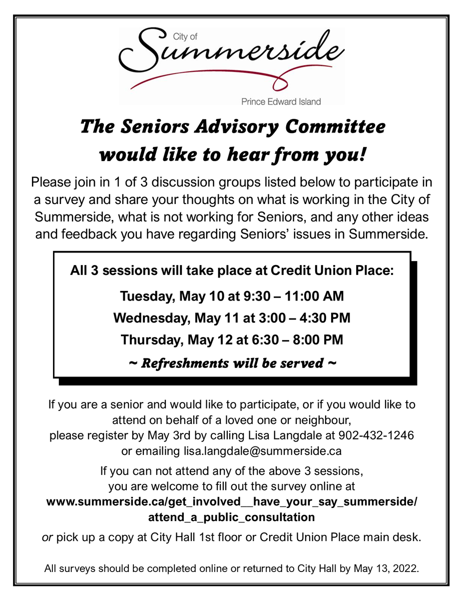 City of Summerside tweet media