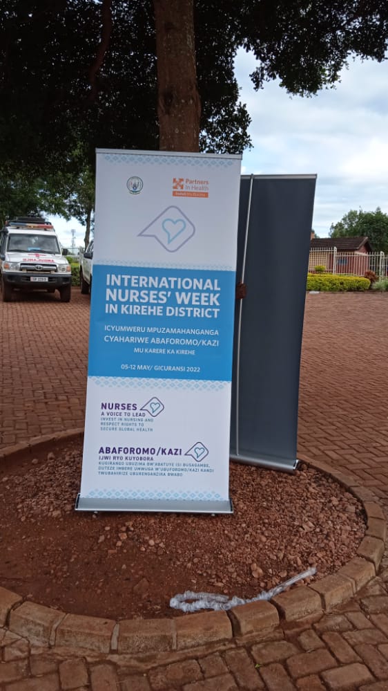 sekuandre's tweet photo. Today @kirehehospital in partnership with @PIH_Rwanda Join the Global community to Start #Nursingweek where different activities have been planned to improve quality health Care of @KireheDistrict Community. Stand together to cerebrate with #nurses the heart of Healthcaresystem. https://t.co/sK4w31ORRq