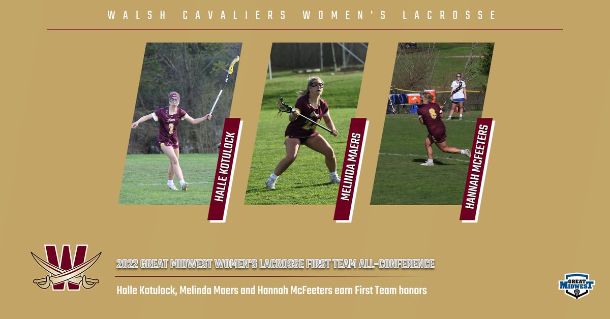 It's time to meet the First Team All-Conference players!

Halle Kotulock
Melinda Maers
Hannah McFeeters