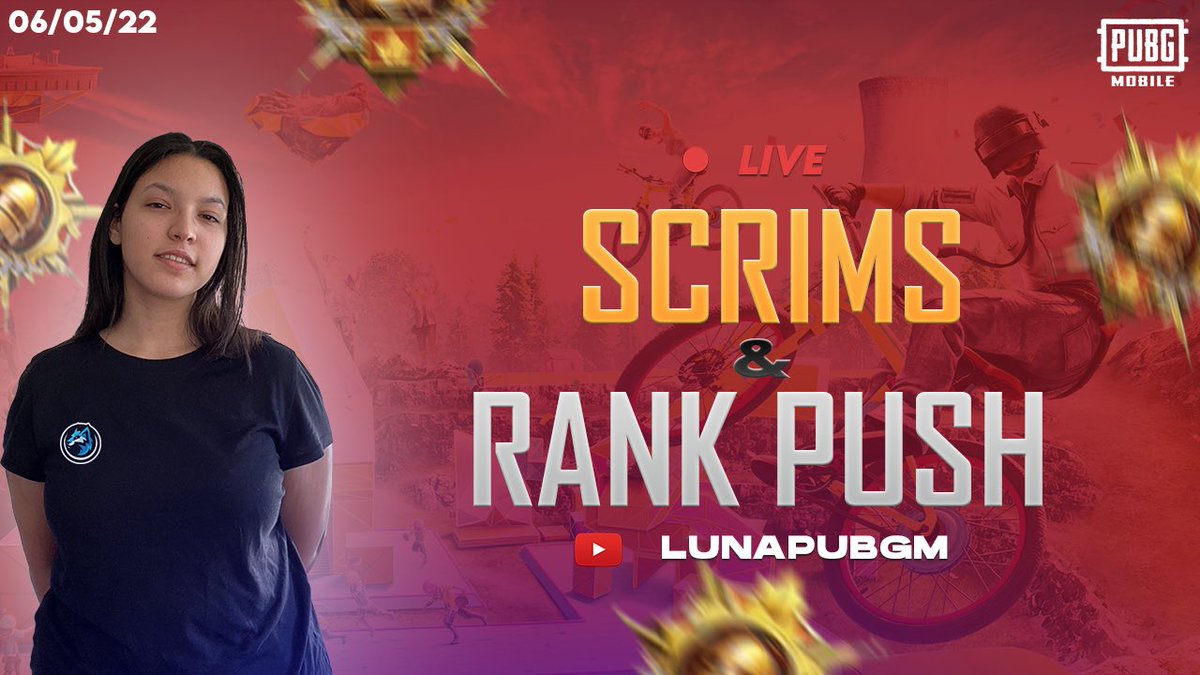 lunapubgm's tweet photo. Hey ! Let’s ROAD TO 3K ! 🔴 Live now - SCRIMS + RANK PUSH on @YouTube See you there 😉

#PUBGMOBILE #PUBGMVIP #PUBGM #ACEPACK https://t.co/76PhvN20ya
