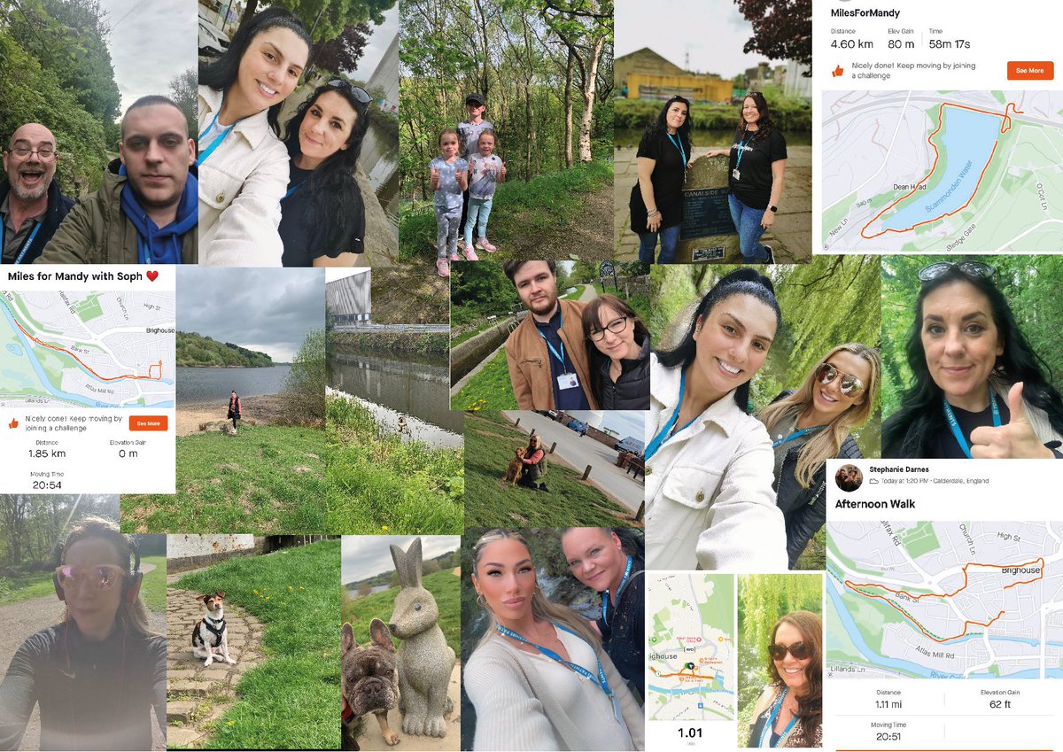 YorkshirePay's tweet photo. As we cannot attend tomorrow's #BeMoreMandy #Mandathon, we have done our own #MilesForMandy and collectively walked 32 miles today and yesterday.
A massive thank you to the YP team, and good luck to all those participating tomorrow!
@bemoremandy https://t.co/8fAqnciL4Q