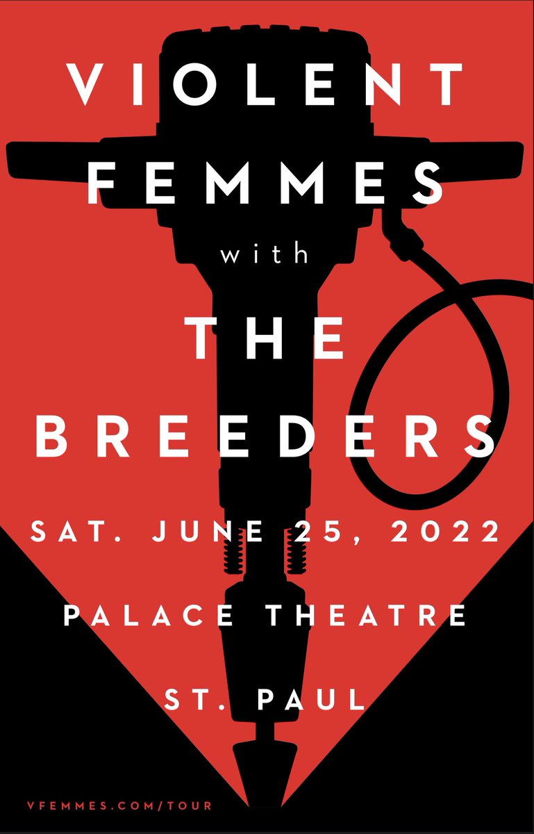 Tickets to our show with the Violent Femmes on June 25th, are now on sale! firstavenue.me/3OQOoNw