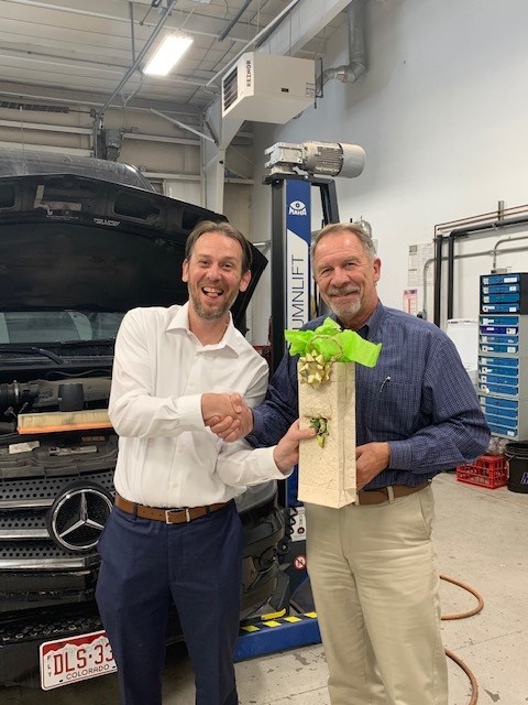 Congratulations Keith Gibson on 15 Years with Davey Coach! He's a true value for Davey Coach, Big Picture Graphics and especially Cornerstone Bus Leasing &amp; Rentals.  We are truly lucky to him on our team!