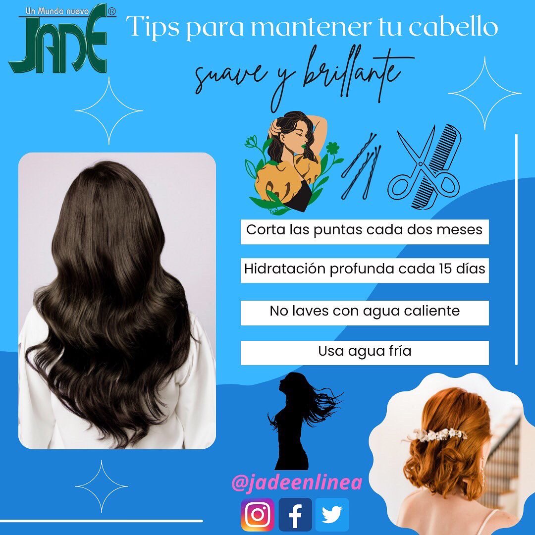 jadeenlinea's tweet photo. Cabello suave y brillante.✨

👉🏻Accede a nuestro folleto en 
https://t.co/slnMpLqWsu 

#cabellosuave #cabellobrillante #cabellohidratado #cosméticos #belleza #jadevenezuela #jadeenlinea https://t.co/TRScUBLShf