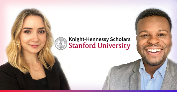 Congratulations to Madison Freeman (<a href="/AU_SIS/">AU School of International Service</a> '16) and Shyheim Snead (<a href="/AU_SPA/">School of Public Affairs</a> '18), who have been awarded the prestigious <a href="/KnightHennessy/">KnightHennessy</a> Scholarship to pursue postgraduate studies at <a href="/StanfordEd/">Stanford Graduate School of Education</a>! #AUChallengeAccepted