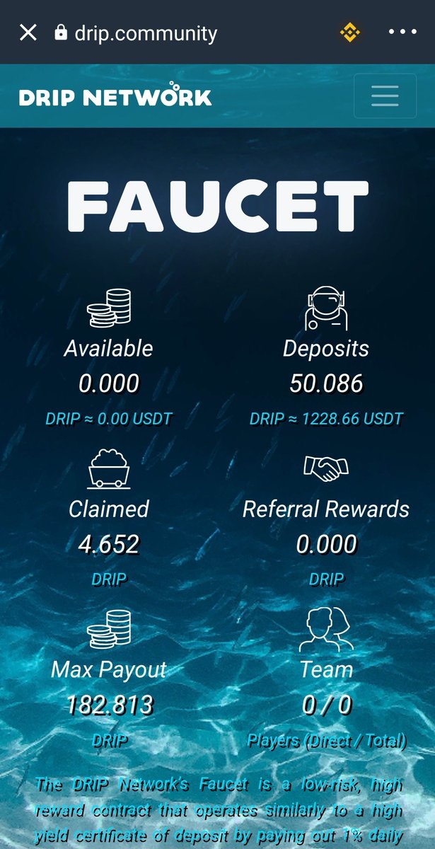 DerikScreen's tweet photo. New wallet hit its first milestone!  50 $Drip https://t.co/G8OjTGuTeX