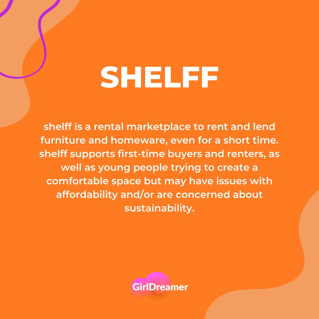 its_GirlDreamer's tweet photo. 2) The incredible Julia Anduiza who is behind @shelff_co - a rental marketplace to rent and lend furniture and homeware ..

Read more about who Shelff supports &amp; why! 😍👇🏾 https://t.co/0klaMprMr8