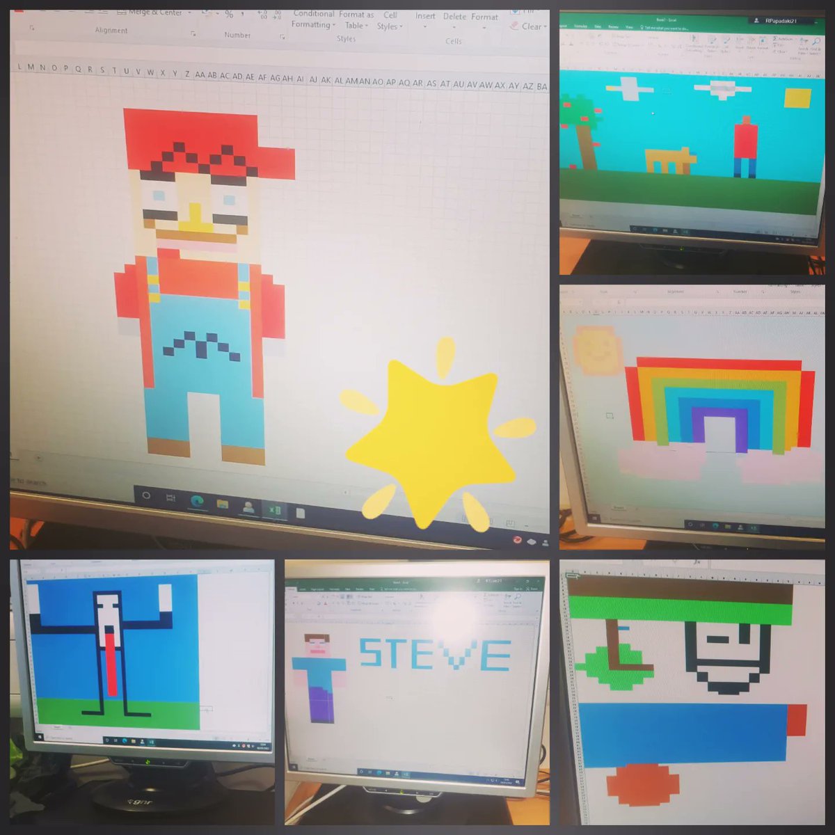BishyBecs's tweet photo. ๐S1 Spreadsheet Superstars๐ S1 had 10 minutes to design a pixelated image on excel, we were loving their creativity!! 1st prize went to Super Mario ๐ฅThey then cracked gold mine codes using formulae ๐ค๐ฐ๐ช๐ฉโ๐ป๐
#bishyBECS #S1 #BGE #technology #excel #spreadsheetsarefun #numeracy https://t.co/C8OtRUkqa6