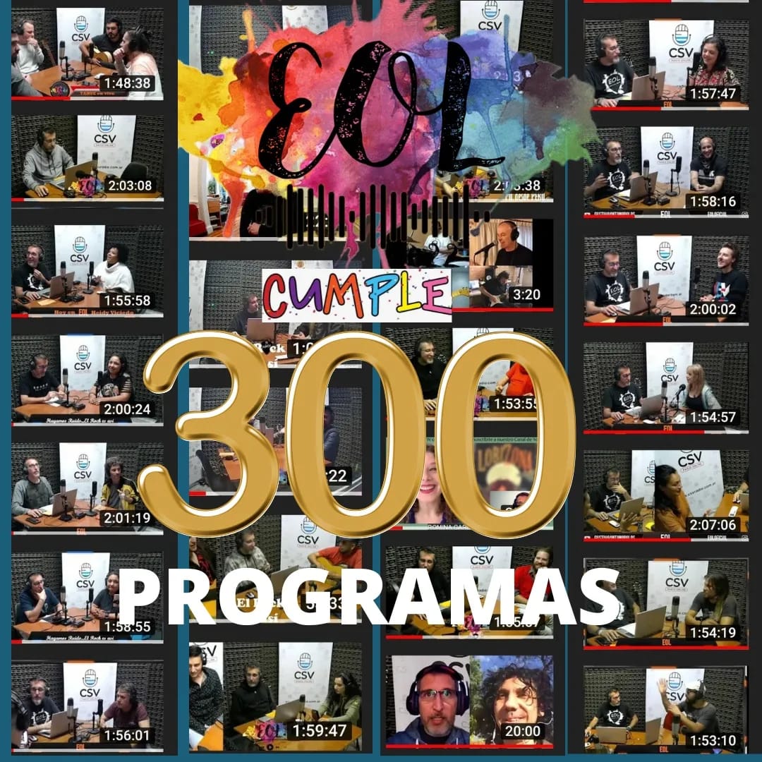 ¡Felicitaciones <a href="/eoloficial/">especialesonline</a> 300 programas! Conduce <a href="/gusantonopolos/">Gustavo Antonopolos</a> en #CSVRadio por csvradio.com.ar