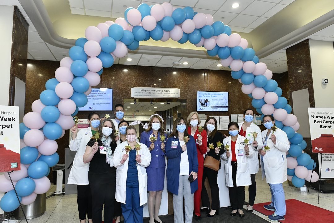 MountSinaiNYC's tweet photo. Today kicks off #NursesWeek. We take the time to celebrate the professionalism, innovation, and resilience of our #MountSinaiNurses. Thank you for your dedication, unwavering strength, and compassionate expert care. We honor you today, and every day.
#BedsideIsTheBestSide https://t.co/fRl3tyLE96