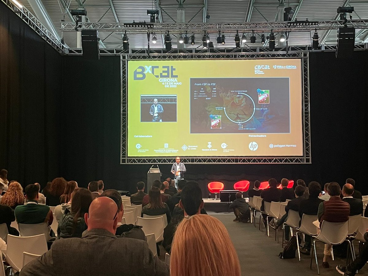 RungieLabs's tweet photo. Muy contentos de haber asistido esta semana a #BxCat 2022 y saber que el #Web3 y los #NFT están presentes en cientos de proyectos del panorama nacional. 🙏 Gracias a @CBCat_io y a la @firadegirona y a sus patrocinadores @polygonhermeztr y @HPEspana por la iniciativa. https://t.co/UWQuWRMI57