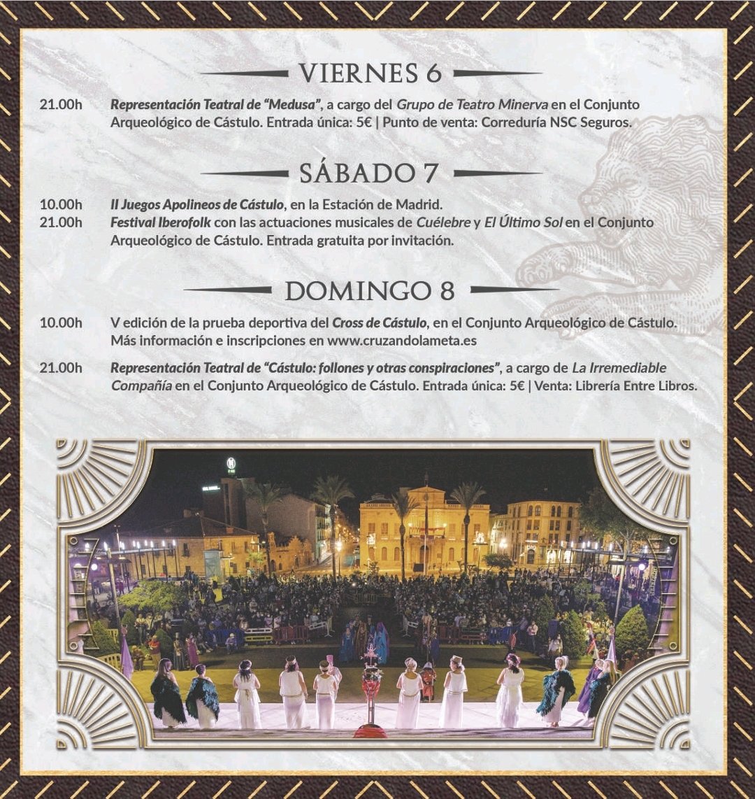 Fiestas de Cástulo tweet media