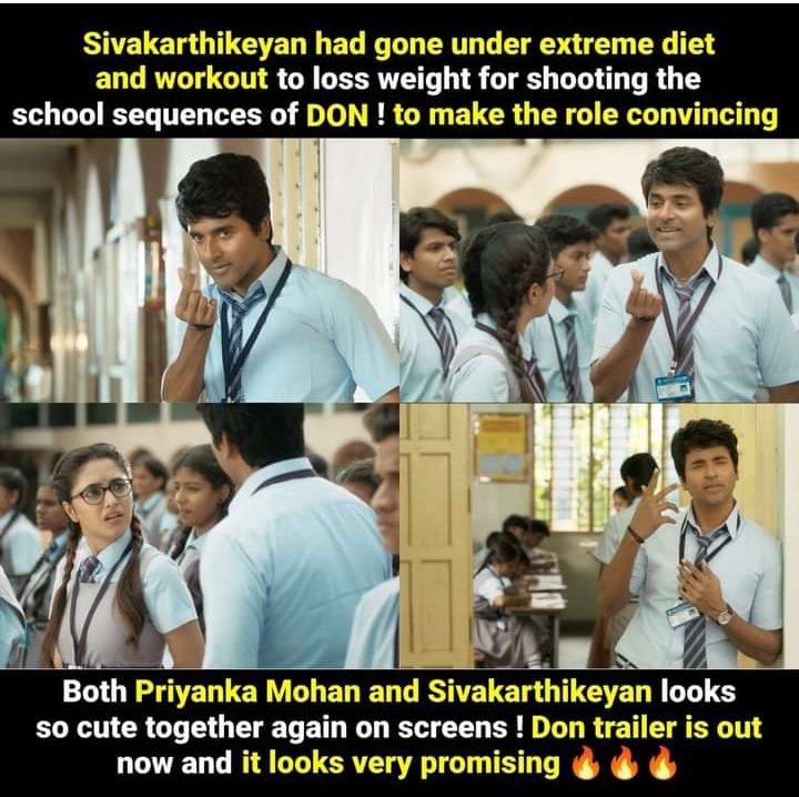 _dheeps_'s tweet photo. Sk anna @Siva_Kartikeyan and @priyankaamohan looks adorable in this 😍  #school life &amp; #school love 💕 https://t.co/eHcjaE4nkL