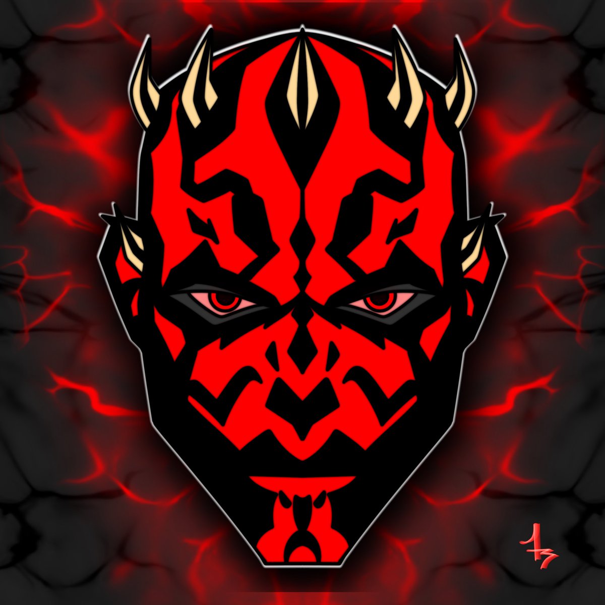 TimberW0lf13's tweet photo. Darth Maul 🤘🏻🔥 #darthmaul #MayThe4thBeWithYou #StarWarsDay @starwars https://t.co/oRfvwDoirr