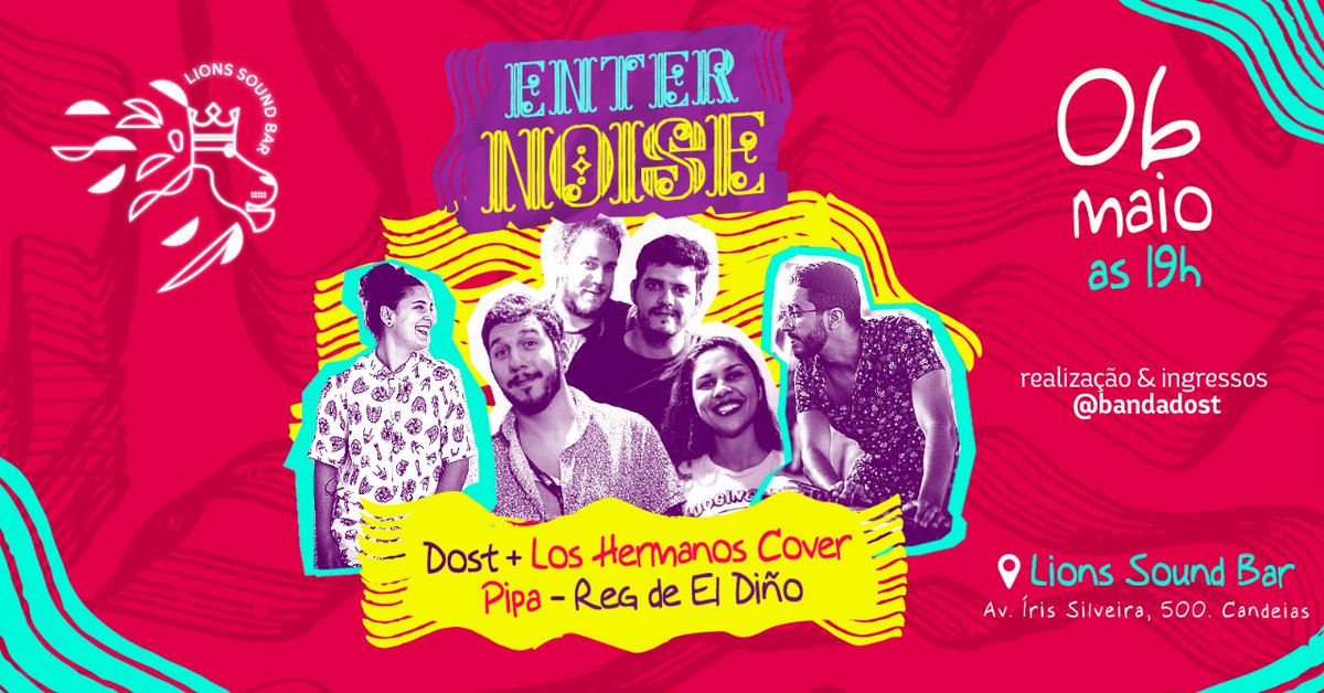 BandaDost's tweet photo. A Lud mandou avisar que é hoje!!! 
>>> Ingressos: https://t.co/Lh4EC4nT8w <<< https://t.co/zyQFUF3CNA