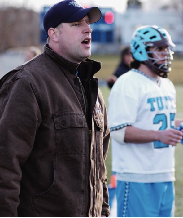 TuftsLacrosse's tweet photo. Good luck to Coaches @coachmikedaly β95,β97 (foreground), Brett Holm β08 (background) & @BrownLacrosse in their Ivy League semifinal tonight vs Penn!
#RollBos #WinTheDay #MFBT ππ»πΊπΈ https://t.co/zHU6jQl8yv