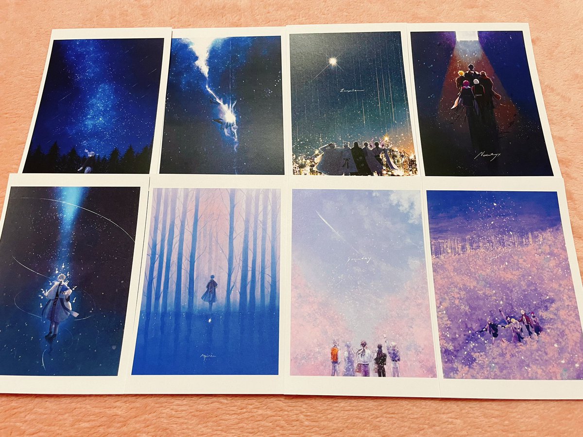 maiyu_0216's tweet photo. #Noctyx #Luxiem #Ikey #Uki #PsyBorg の素晴らしいイラストを印刷させていただきました(´∀`*)
必死に綺麗に並べてみたが、微妙にズレたから諦めた(´・ω・`)
絵師さん:@i_iso_no https://t.co/xtHzbrp0iU