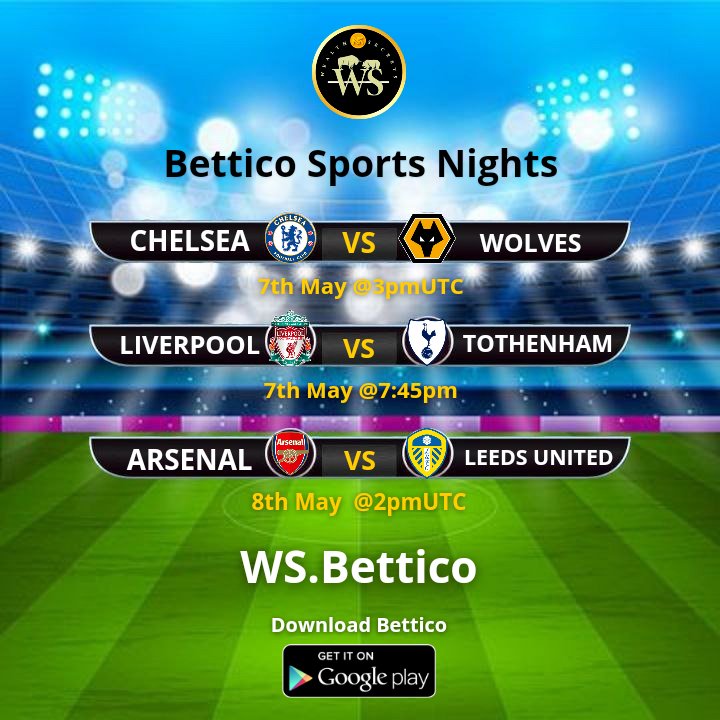 WS_Bettico's tweet photo. 10winners &amp; 3mega games. Predict &amp; Win 10usd worth of $WSC

Starts- 6th May @3pmUTC
Ends- 7th @11amUTC

How? 🏆. 
✅ Tweet your scores under this tweet
✅Use the tag #Bettico 
✅ Follow @WS_Bettico and @WSecrets_WSC
✅Retweet &amp; Like this post https://t.co/C3et86TgO2