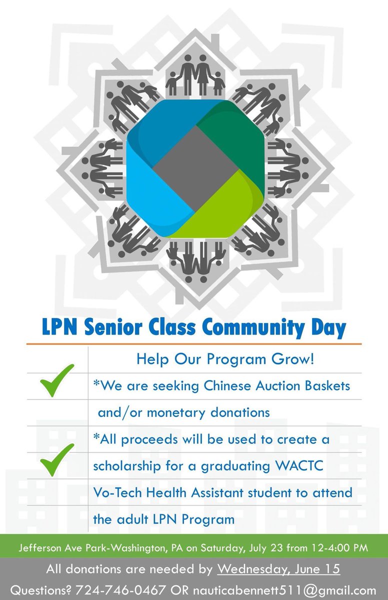 WesternAreaCTC's tweet photo. LPN Senior Class Community Day! https://t.co/3XaCleJbwY