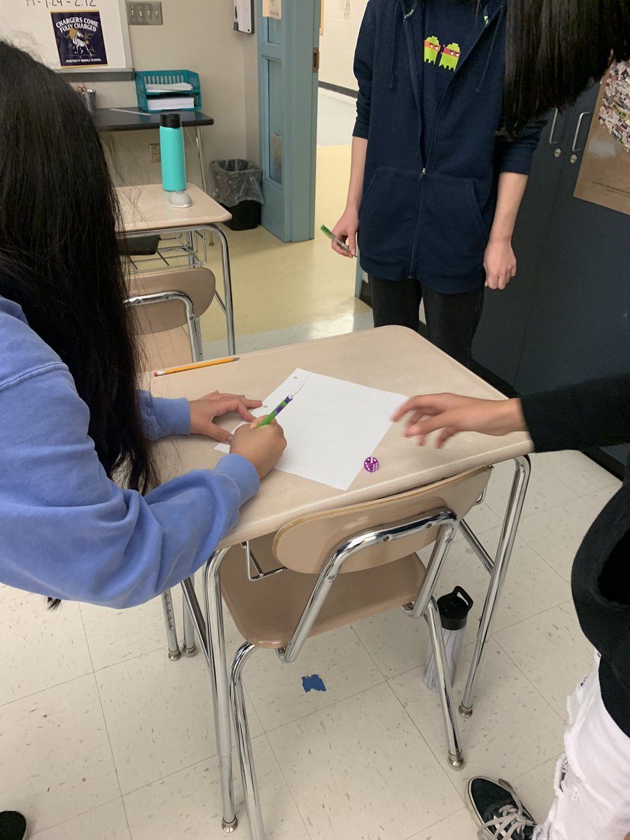 MrsColePE's tweet photo. Fun Week in Wellness! 8th Grade played a stress game and career expo tested out their egg drop landing pads they created!! @fwhms2003 https://t.co/ZaTxY2q73x