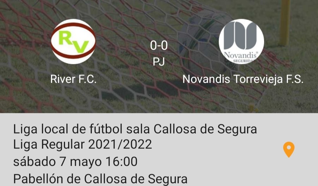 riverfsoficial's tweet photo. Se acabó la espera! 🙅🏻‍♂️ Mañana a las 16:00 te esperamos en el pabellón para ver el River-Novandis Torrevieja. ¿Qué pasará en el partido? ¿Volveremos a sumar 3 puntos? ¿Se demostrará que en Torrevieja además de playa hay futsal? Si quieres salir de dudas, ya sabes... #daleriver https://t.co/9HOg0bGZ7g