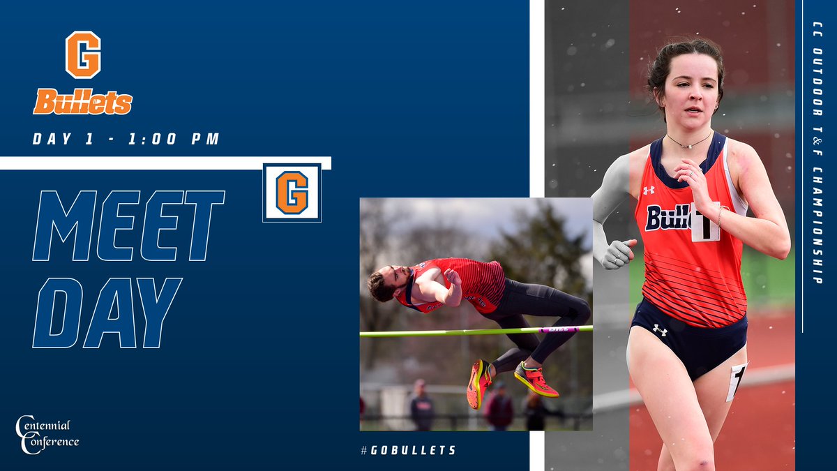 gburgbullets's tweet photo. The Bullets hit the track for the 2022 CC Outdoor Championship beginning today at Ursinus. #gobullets #Bulletstrack
Live Results: https://t.co/5D1KtgW96v
Live Video: https://t.co/QgK6IdI2Zd https://t.co/LUae14E6FS