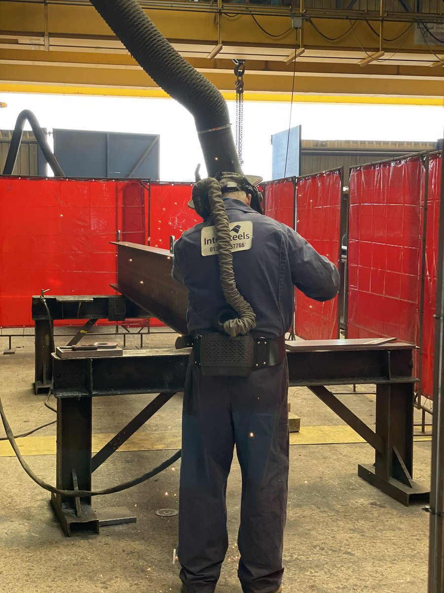 What an amazing day visiting InterSteels #sladegreen #Kent had a tour of the workshop and met Jack Moakes a 1st Year apprentice fabricator and cracking mentor Harry #metalfabrication <a href="/Apprenticeships/">Apprenticeships and Skills</a> #SME great experience learning even more about #construction