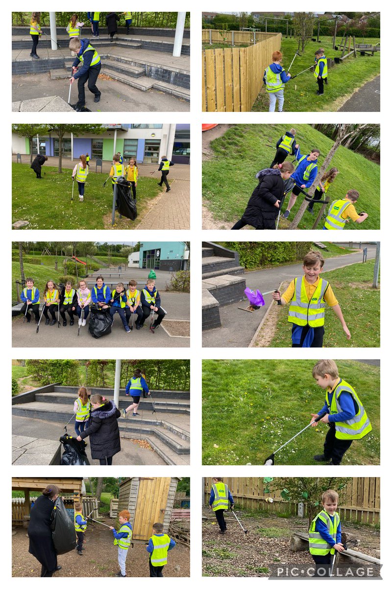 bhvcprimary's tweet photo. Litter picking around our school grounds today. Fantastic work. Dosbarth enfys and our eco council β»οΈ #ehthicallyinformedcitizens #caringforourworld π https://t.co/znp0SjkoQl