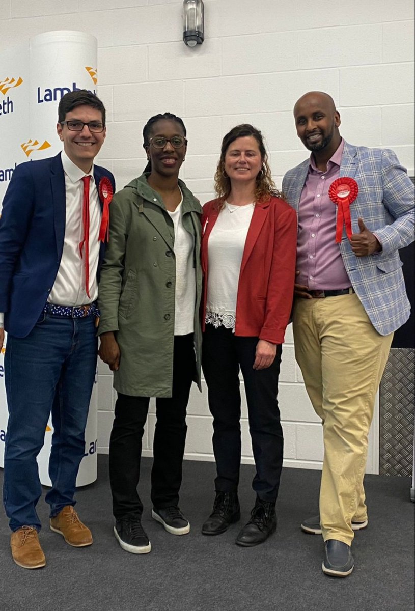 iissabright's tweet photo. I am honoured to have been elected to serve #Oval with fantastic colleagues @clairekholland &amp; @DiogoTheCoder . Thank you to all who voted and every @LambethLabour volunteer who helped my campaign. I will work hard to repay the trust you have shown in me!! #LabourDay2022 https://t.co/Fg06S5zMLx