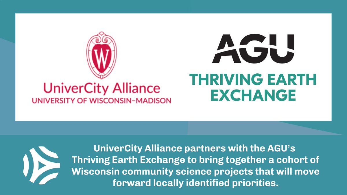 EPICNtweet's tweet photo. .@UWUniverCity is partnering with @theAGU's @ThrivingEarth program to bring together a cohort of #Wisconsin community science projects that will move forward locally identified priorities.
Learn more: https://t.co/LRXpte6zrE
#epicnetwork #epicprograms #epicn @UWMadison https://t.co/Fx6FSRV2by