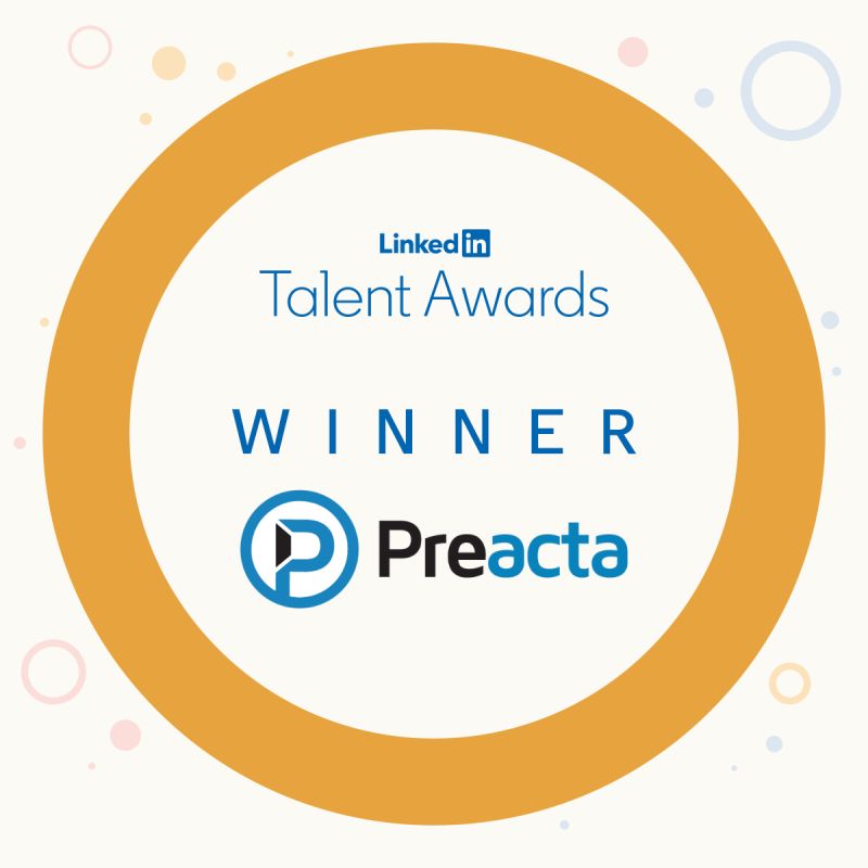 preactaau's tweet image. We Won! Thanks to everyone for their support and a huge shout out to our Talent Intelligence Team!
#talentawards #poweredbyinsights
