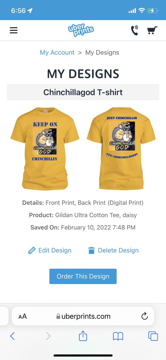 chinchillagod1's tweet photo. Just in case anyone was wondering this is what I’ll be giving away for my 500 Follower giveaway! #twitch #giveaway #gamer #streamer #streaming #SupportSmallStreamers #Chinchillin #TTVGaming #gaming #tshirt #TwitchStreamers https://t.co/gtIme3k5Oo